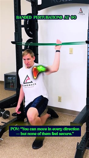 ❌ You built muscle — but skipped the control that holds it together. If your cuff and scap don’t stabilize the joint… Your strength leaks. Your form collapses. And your shoulder breaks down before you do. 🔥 Why The Foundation Matters: ⚙️ Scap Cuff = Base of Every Lift 📉 Weak Base = Early Fatigue 💥 Foundation = Strength That Lasts 🛠️ Build It With These: 🎯 Banded Scaption – Train clean elevation without shrugging 🔥 Banded Scap Angels – Reinforce scap rhythm under load ⚡ Banded Perturbations