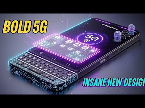 A Modern Blackberry Bold 5G - The Ultimate Throwback Phone