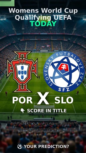 Portugal 4 X 0 Slovakia - 07/03/2026, - Womens World Cup Qualifying UEFA 2026 LIVE SCORE
