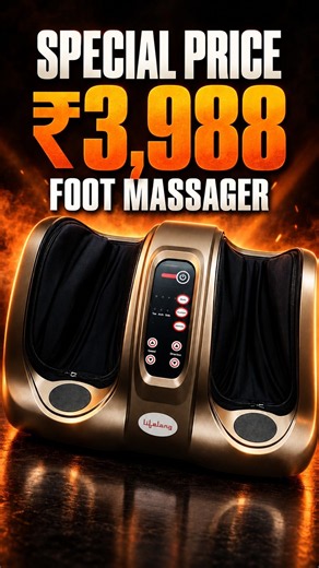 Lifelong LLM72 Foot Massager Machine at ₹3,988: Perfect Gift for Parents This Festive Sale