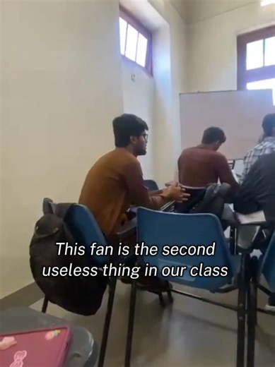 University Class Prank: Useless Fan Joke