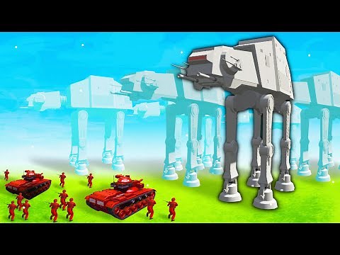 I Ruined Ravenfield With An Unstoppable AT-AT Army!
