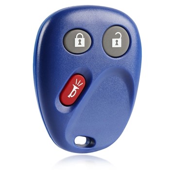 New Keyless Entry Remote Key Fob for 2002-2009 Buick Chevy Isuzu Oldsmobile Saab (15008008) - Blue