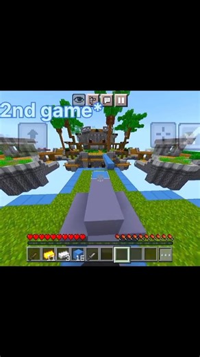 minecraft bedwars with moye moye #minecraft #viral 😂