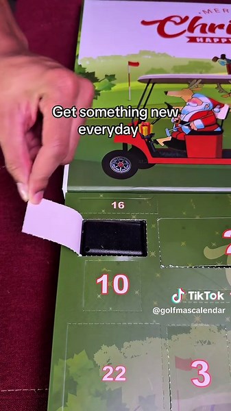 Beautiful Golf Advent Calendar: Perfect Gift for Golfers