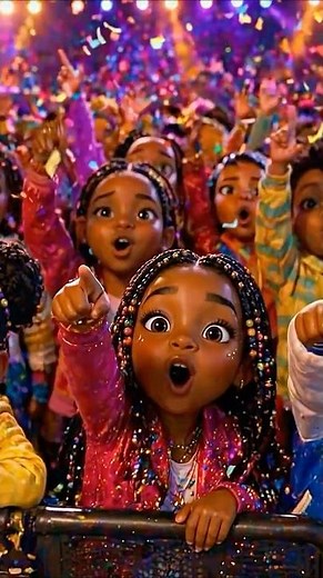 🎤 Début de COCO LAYE LAYE au Concert Digit Kids 🔥✨ #Shorts