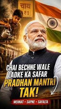 Narendra Modi Biography | From a Tea Seller to the Prime Minister of India |