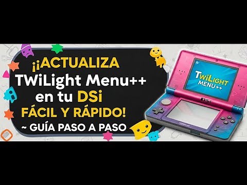 🔧 Update TWiLight Menu++ on your DSi Quickly and Easily! 🕹️ Step-by-Step Guide