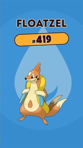 Floatzel Neden Canlı Bir Kurtarma Botu? 💧| Bilinmeyen Bir Bilgi #pokemon #floatzel #shorts