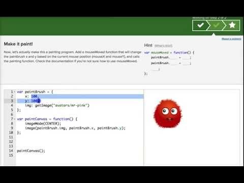 Khan Academy Picture Painter Challenge