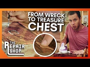 Will Uses an IRON to Help Reconstruct a Jigsaw-Like Ruined Box | The Repair Shop