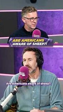 Chris O’Dowd Faces the All Important Question... Are Americans Aware of Sheep? 🐑🤣