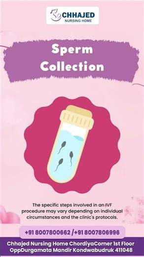 Steps for IVF Treatment