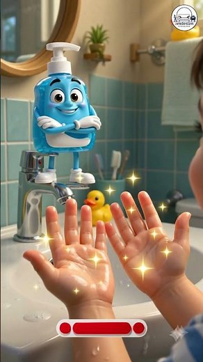 Meet Washu: The 3D Hand Wash Hero! 🧼 (Pixar Style Story)