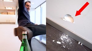 WHOOPS. Wippa caused some damage attempting the #BottleCapChallenge. Don't try this at home kids... 🤣🍾💥 | Fitzy & Wippa With Kate Ritchie