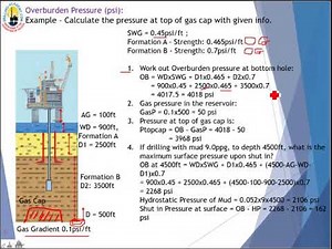 Overburden - Well Control - IWCF - Oil & Gas Drilling