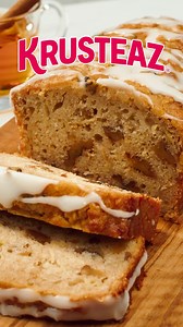 4.3K views · 41 reactions | Whether you’re baking up this delicious Glazed Apple Walnut Bread or any of your other seasonal favorites, there’s no better time to stay stocked up with your favorite Krusteaz mixes! What are you baking today? https://www.krusteaz.com/recipes/glazed-apple-walnut-cake/ | Krusteaz | Facebook