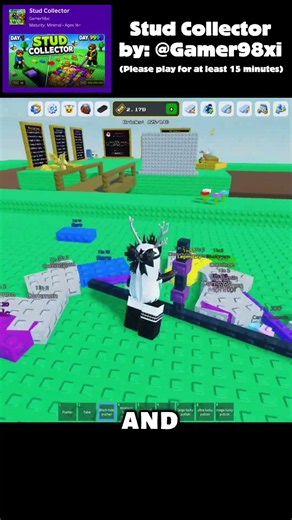 Game: Stud Collector #roblox #robloxshorts #robloxedit #viral #fyp