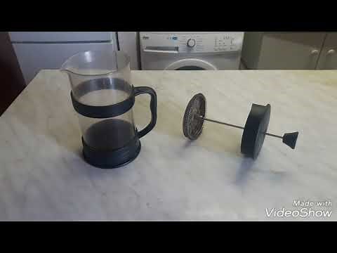 Utilisation cafetière à piston / How to use french press