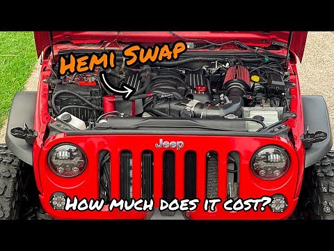 My Jeep Wrangler DIY Hemi Swap Cost HOW MUCH???