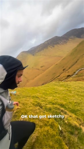 Luke Jackson on Instagram: "Don’t overthink your way out of a good time 🙂‍↔️. Direct line saves time! #adventure #running #mountains"