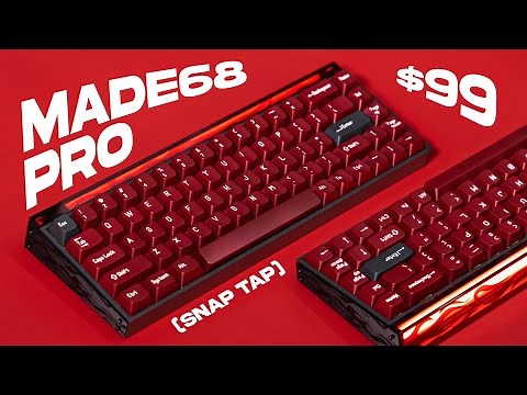 Basically Cheating (Snap Tap) | MelGeek MADE68 Pro HE Review - Teardown & Sound Test