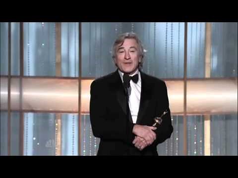 Robert De Niro Received The Lifetime Achievement Award - Golden Globes 2011
