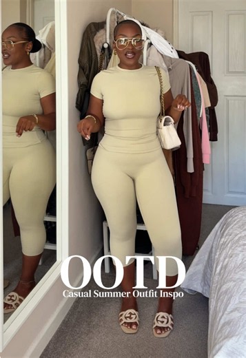 Casual Summer OOTD: White Set & Capris Outfit Inspo
