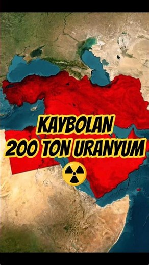Kaybolan 200 Ton Uranyum Nereye Gitti? ☢️🚢 #shorts #short #shortvideo #shortsfeed #shortsviral