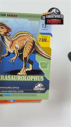 Jurassic World ROAR ! PANINI TCG - Pack #34 🌪️ | Foil or Fail?