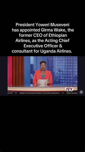 President Yoweri Museveni has appointed Girma Wake, the former CEO of Ethiopian Airlines, as the Acting Chief Executive Officer and consultant for Uganda Airlines Effective Date: The directive, dated February 13, 2026, ordered immediate implementation. Mandate: Wake is tasked with addressing