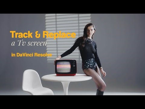 Track & Replace a TV Screen in DaVinci Resolve | Planar Tracker + Mask Tutorial