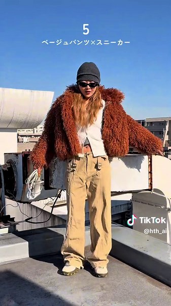 アウターの着回し10秒で教えちゃうよ⏳♡ #fyp #おすすめ #冬コーデ #アウター