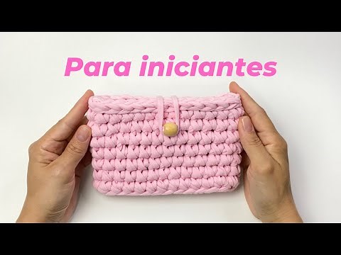 Easy crochet bag for beginners