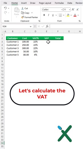11 reactions | EXCEL FORMULAS:  How to calculate VAT #Excel #tipsexcel #Exceltricks #exceltips #ExcelOltreOgniLimite #Xcamp #EmmanueleVietti #superexcel #exceltipsandtricks #microsoftexcel #excel_learning #excel_master #shorts #youtubeshorts | Utilizzo professionale di Microsoft Excel | Facebook