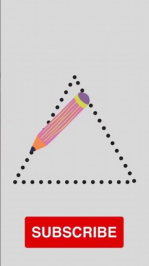 How to Trace Triangle without Removing Pencil ✏️ | KidLitLearning | #alphabet