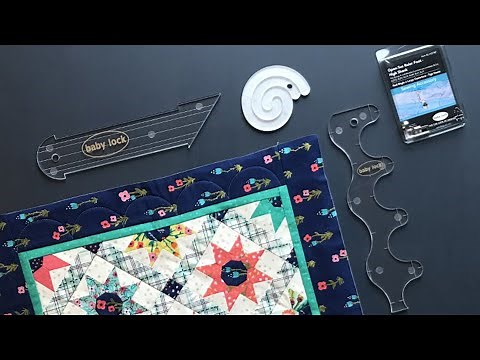 Tips for Machine Quilting with Rulers