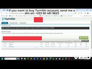 How to create Turnitin Class Id & Enrollment Key
