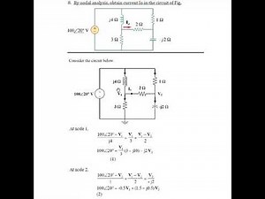 circuits simplification and nodal analysis
