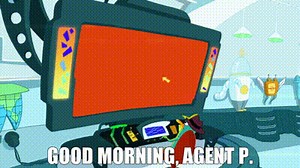 Good morning, Agent P.
