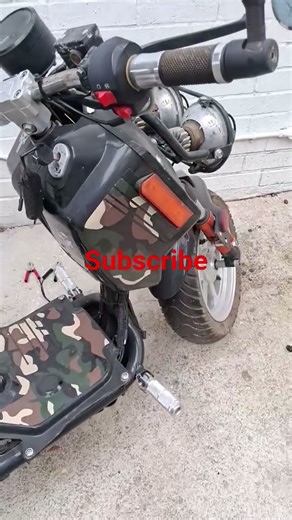 2016 icebear mad dog scooter motorcycle ruckus estate sale find