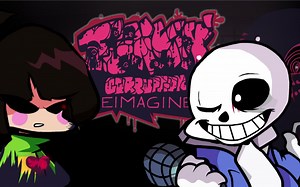 【FNF X UT】chara:让他疯了