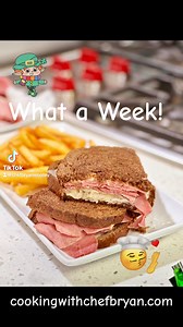 14 reactions | "‍✨ What a delicious week in the kitchen! From trying new recipes to mastering old favorites, my culinary journey has been a feast of flavors and creativity. Cooking up a storm and savoring every bite! #KitchenAdventures #FoodieLife " #chefbryan | Chef Bryan | Facebook