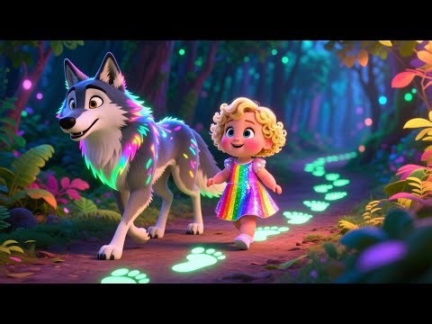 Learning Wolf Number Path 🐺🔢🌲 | Learn Numbers for Kids | Counting Adventure