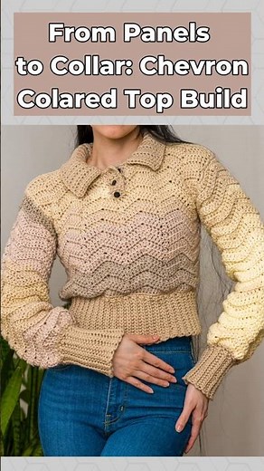 This Chevron Top Pattern is Easier Than You Think! #crochet #crochettutorial #diy