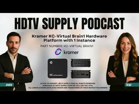Kramer KC-Virtual Brain1 Hardware Platform with 1 Instance
