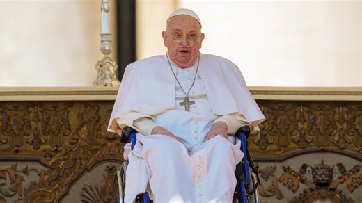 Pope Francis has made his first public appearance since being discharged from hospital two weeks ago. | Sky News Australia