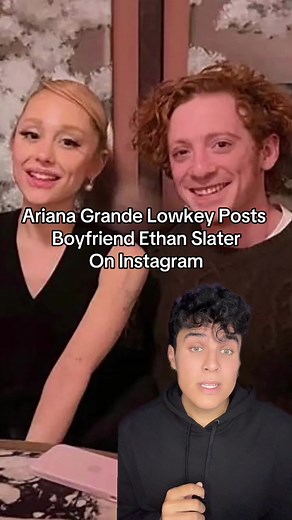 Love seeing her support him! ✨ #arianagrande #ethanslater