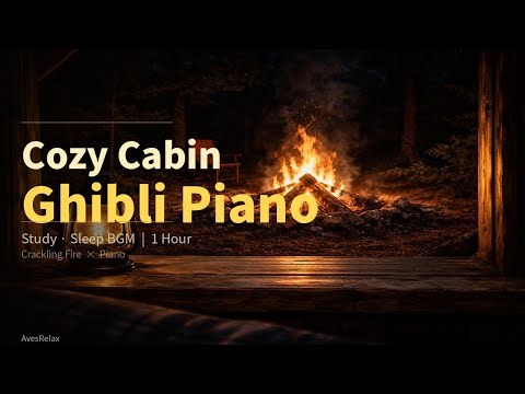 ジブリ風ピアノBGM｜Ghibli-Style Piano｜Study & Sleep Music