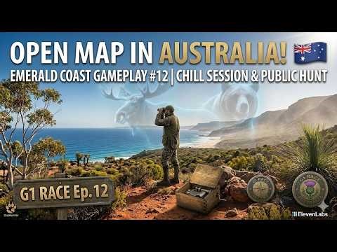 OPEN MAP IN AUSTRALIA! 🇦🇺 | Emerald Coast Gameplay #12 (theHunter: COTW)